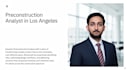 be your fulltime preconstruction estimator