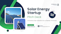 design tech startup pitch deck renewable energy deck solar presentation design