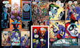 draw comic page, anime comic and graphic novel illustration in digital comic art