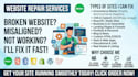fix any website problem in HTML, CSS, js in any plateform