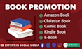 do amazon book promotion, comic, children and ebook marketing