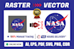 premium vector tracing, redraw, convert to vector files in ai, eps,svg in 2 hour