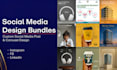 create custom social media post and carousel design