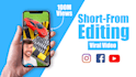edit viral short form videos for reels, shorts and tiktok