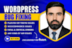 fix wordpress issues, wordpress errors, bugs develop wordpress website