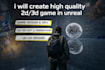 create high quality unreal engine 5 game for you