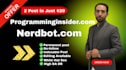 guest post on nerdbot,programminginsider with high da