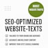 write engaging SEO optimized website texts in uzbek, russian, english