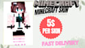 make you a custom minecraft skin