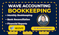 do wave accounting bookkeeping, cleanup and reconciliation