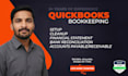 handle quickbooks bookkeeping, quickbooks cleanups,