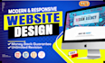 create a responsive website with CSS animations and jquery