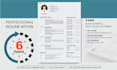 design a professional CV, resume, and cover letter
