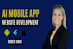 do custom ai mobile app, ai integration ios app, android app developer