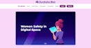create a smart women safety web app with map integration