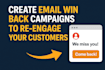 create email win back campaigns to re engage your customers