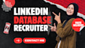 do linkedin based database recruiting supply