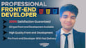 build a modern, responsive, and lightning fast website using HTML, CSS