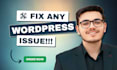 fix wordpress issues, errors, bugs, elementor fix and customization