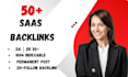 provide SEO saas guest post with quality dofollow backlinks