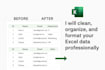 data cleaning and formatting and mis reporting in excel