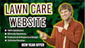 a professional lawn care website