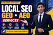 optimize your website with local SEO, GEO and aeo