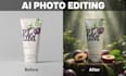 create ai generated product photography and photo editing