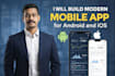 build modern mobile app for android and ios