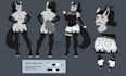 create furry ref sheet anime ref sheet anthro ref sheet furry reference sheet