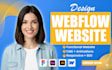 design webflow website, expert webflow developer