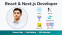 build a responsive react or nextjs website for your business