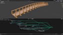 create a custom blender geometry or shader node setup