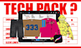 do clothing mockup, tech pack design, graphic tee, merch and hoodie design