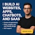 develop ai wesbite, ai mobile app, ai chatbot, ai saas, ai agent, ai workflows
