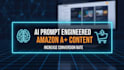 be your ai prompt engineer for amazon SEO listing optimization and sales convers