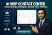 build ai voip contact center, inbound outbound ai agent, asterisk, twilio, crm