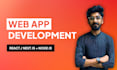 build custom website development, full stack developer, frontend developer