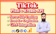 setup tiktok pixel and conversion tracking via gtm