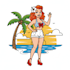 create pin up and cartoon illustrations