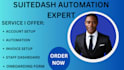 setup suitedash client portal suitedash dashbord flow