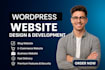 design , develop creative wordpress website with astra theme