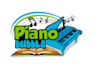 esign modern awesome bubble piano logo