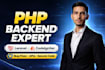 develop secure laravel web apps, dashboards and apis