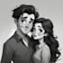make couple portrait illustration
