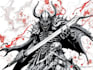 do custom dark berserk style art in high quality