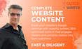 write complete website content english dutch nederlands