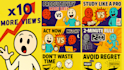 design eye catching stickman youtube thumbnails