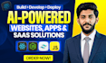 build ai automation website and mobile app