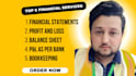 create income statement, profit and loss, financial statements